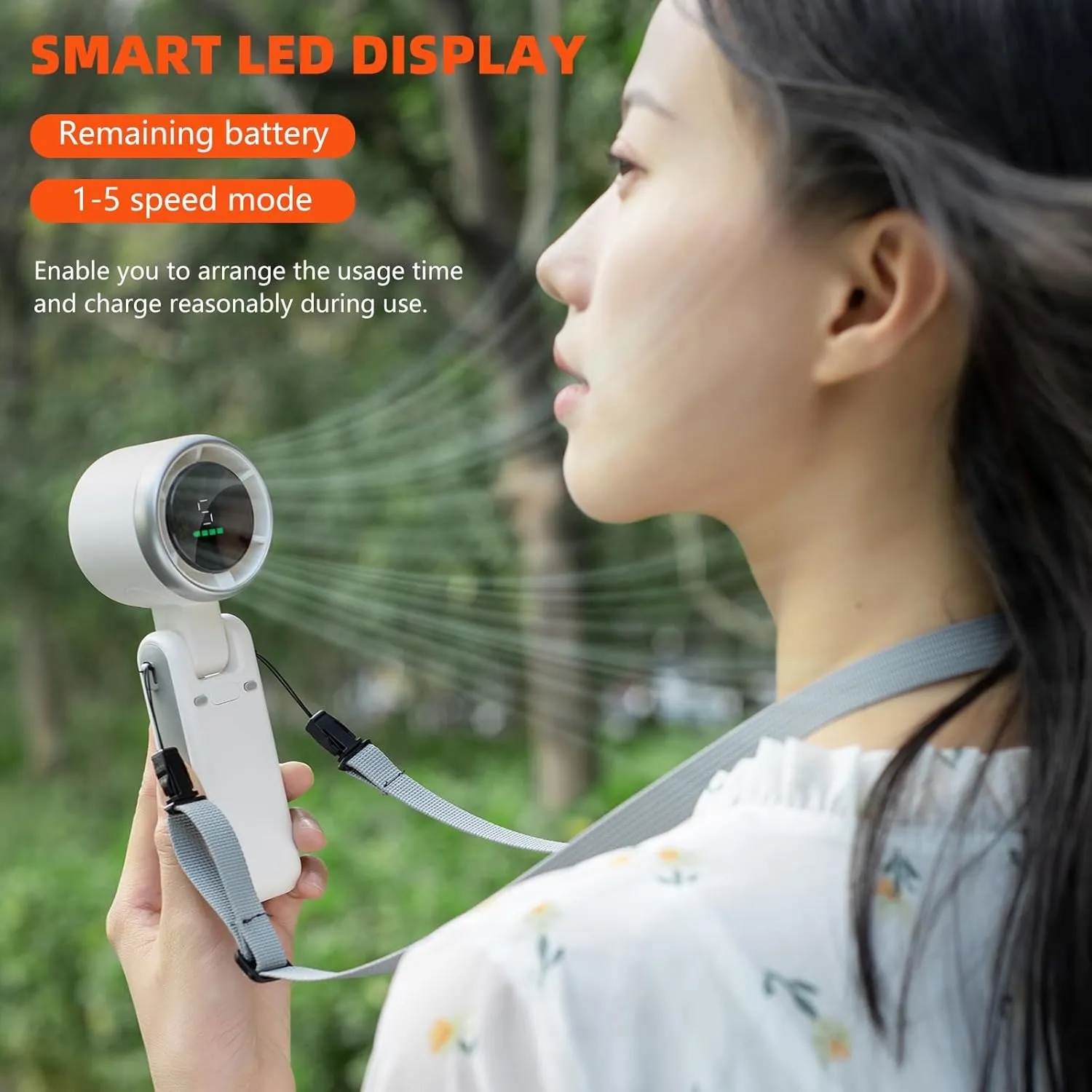10000mAh Foldable Powerful Winds Turbo Fan 5