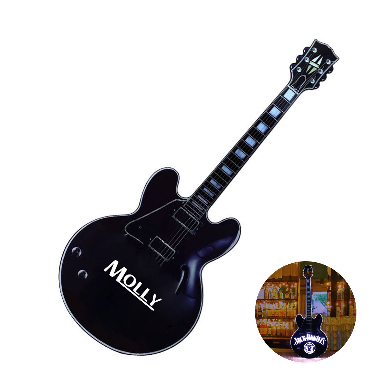 Guitar LED Sign 4