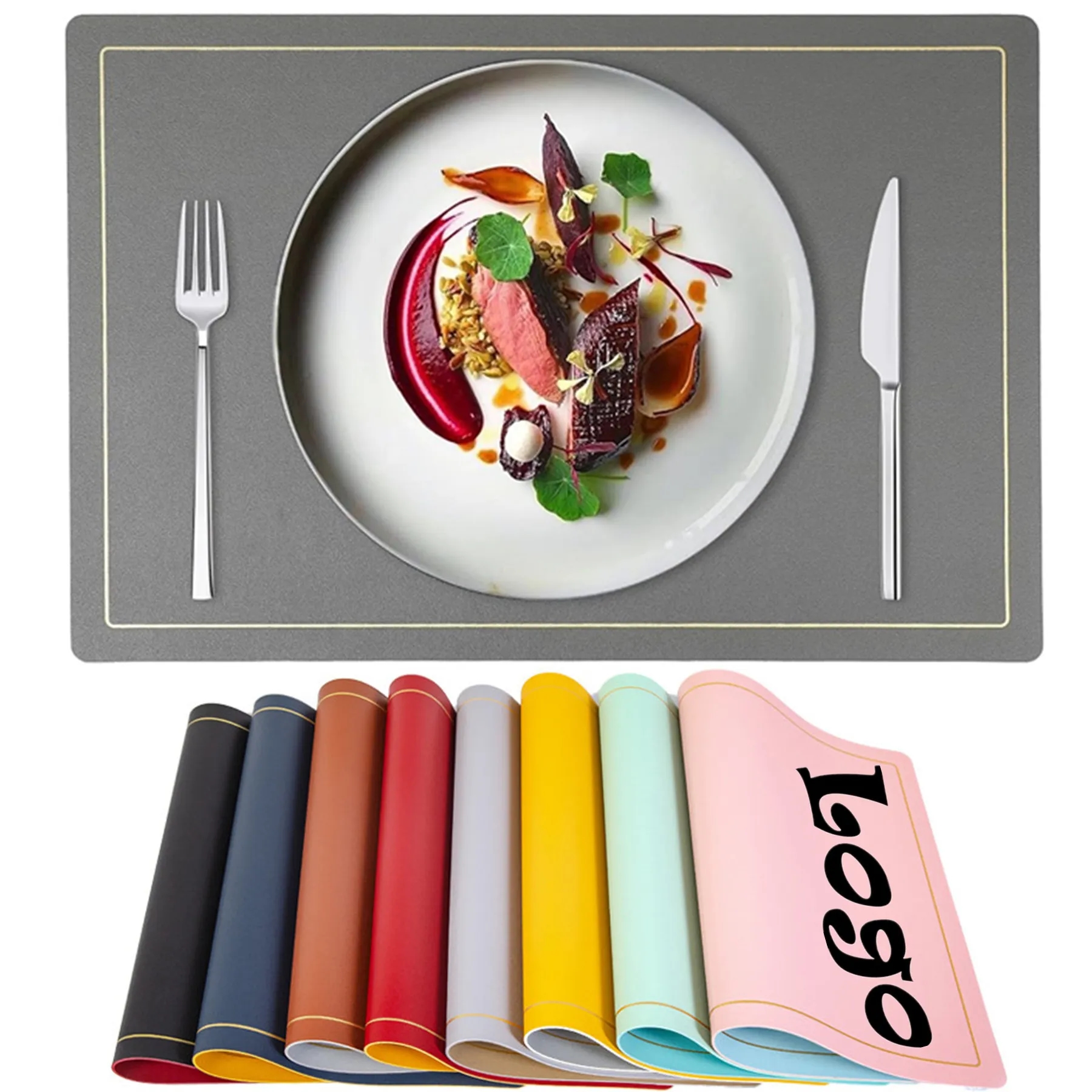 Faux Leather Placemats 5