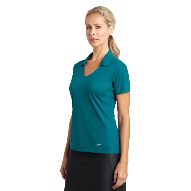Nike Women's Dri-FIT Vertical Mesh Polo. 65