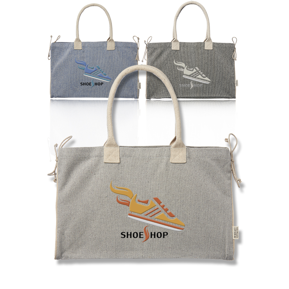Recycled Canvas Shopper Bag 1