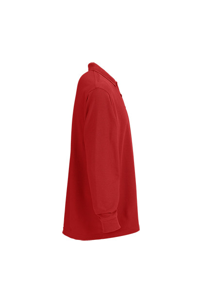Long Sleeve Soft-Blend Double-Tuck Pique Polo 68