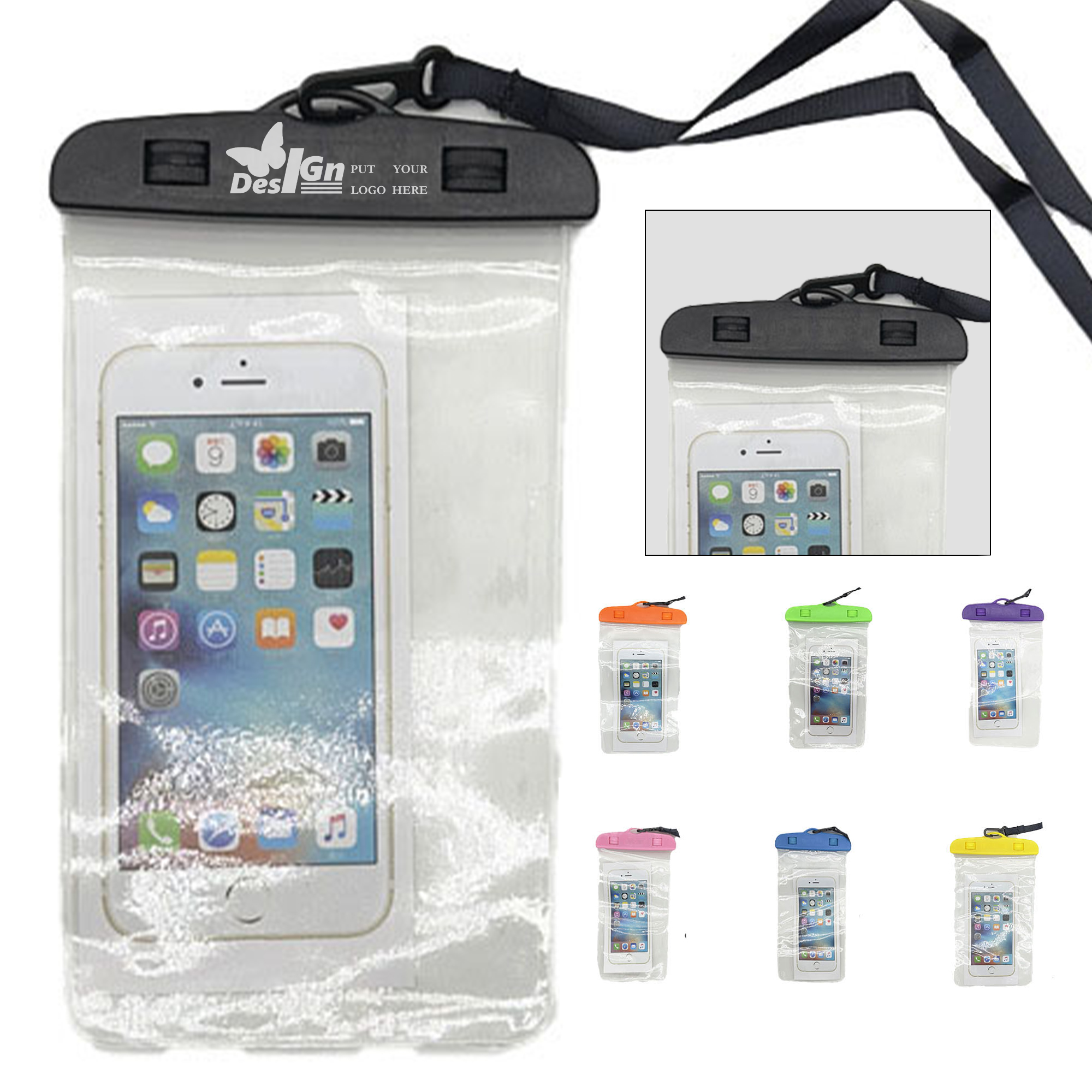 Full Color PVC Waterproof Phone Pouch 2