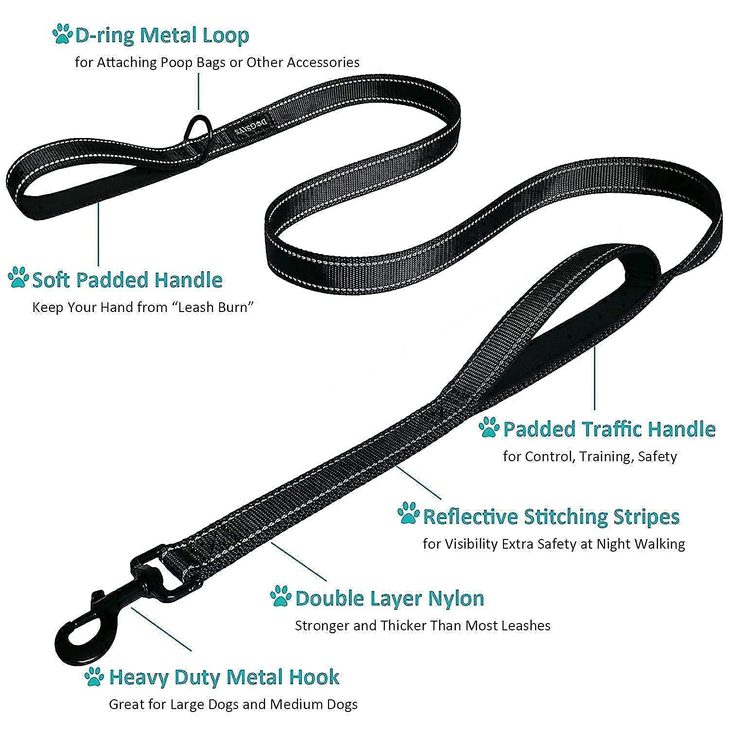 Reflective Leash For Pets 2