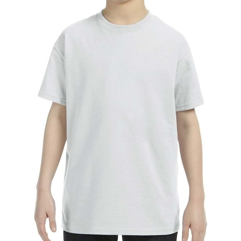 Custom Embroidered Youth Basic Cotton T-Shirts 20