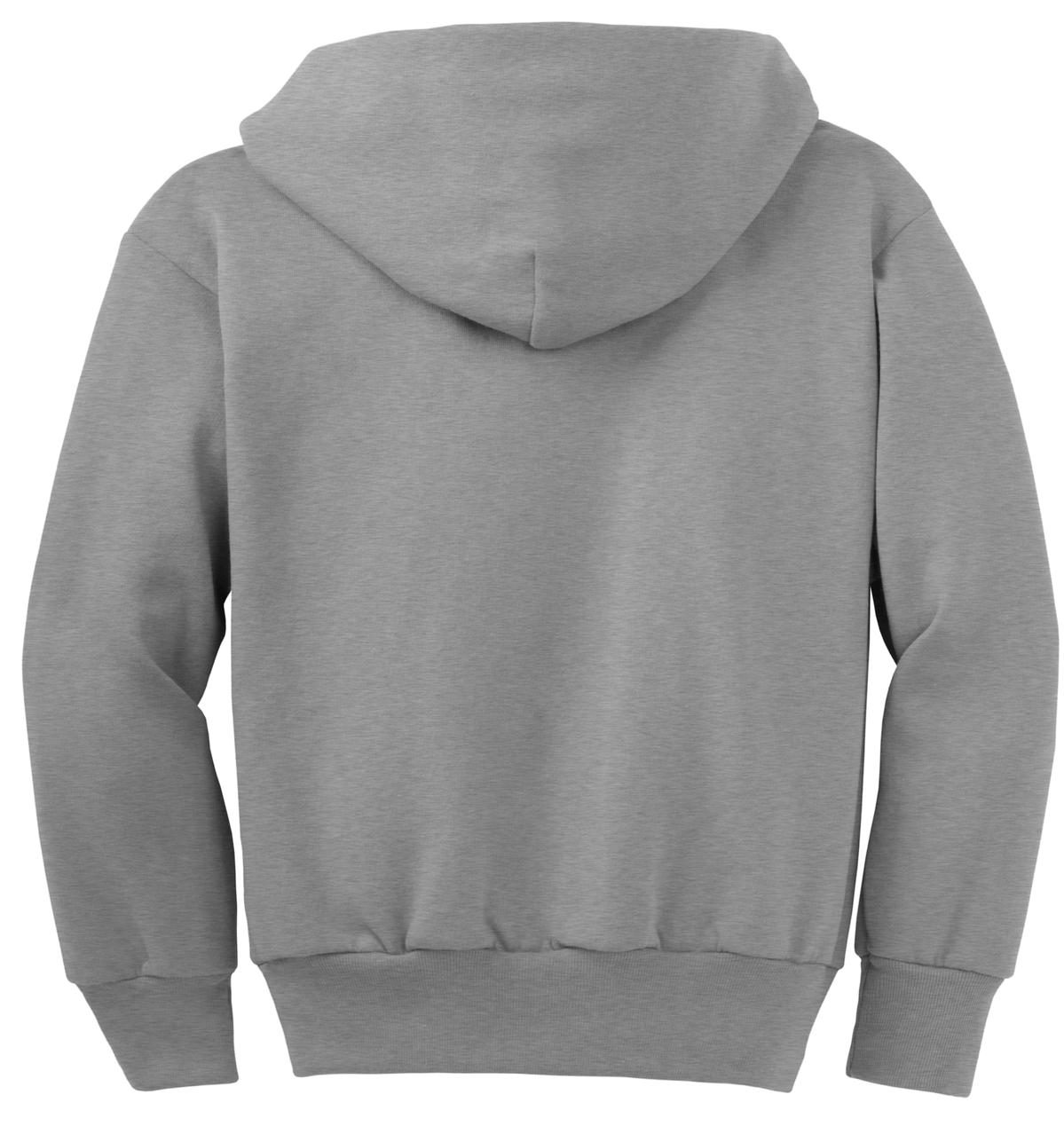 Port & Company® Youth Core Fleece Full-Zip Hooded Sweatshirt 32