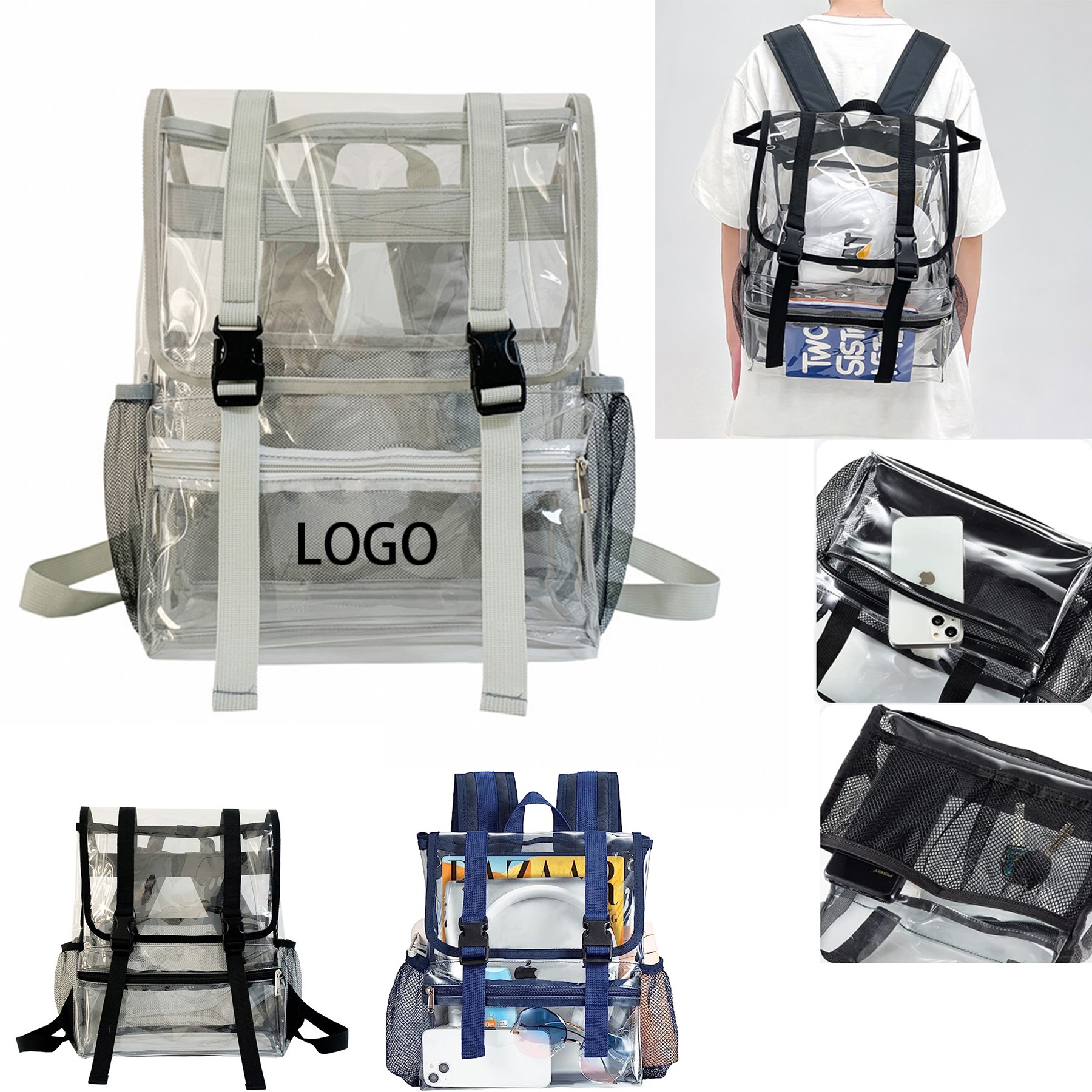 Clear Mini Backpack 1