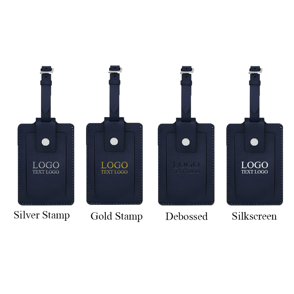 Premium Genuine Leather Luggage Tag 6