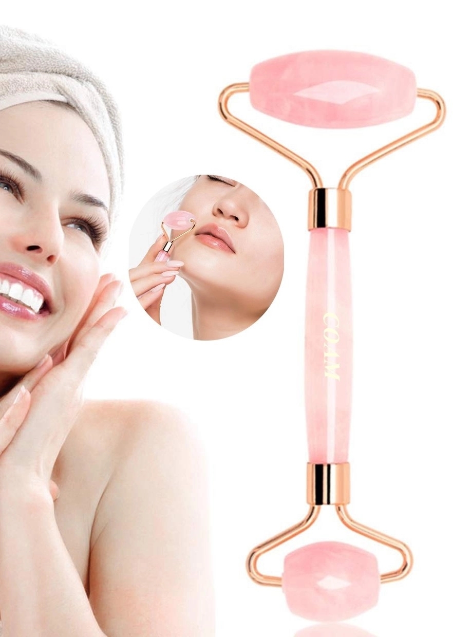 Rose Quartz Facial Jade Roller 4