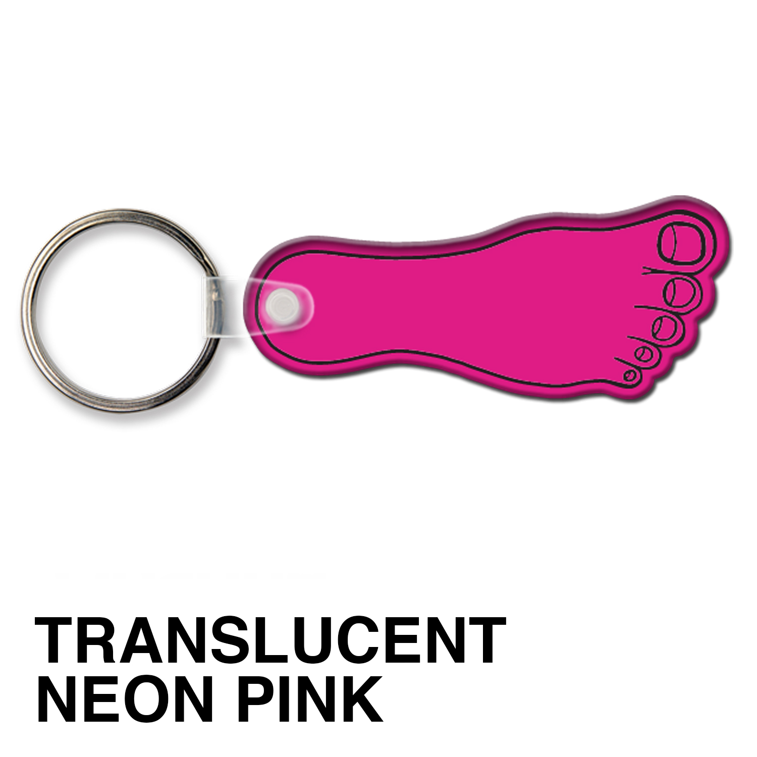 Foot Key Tag (Spot Color) 13