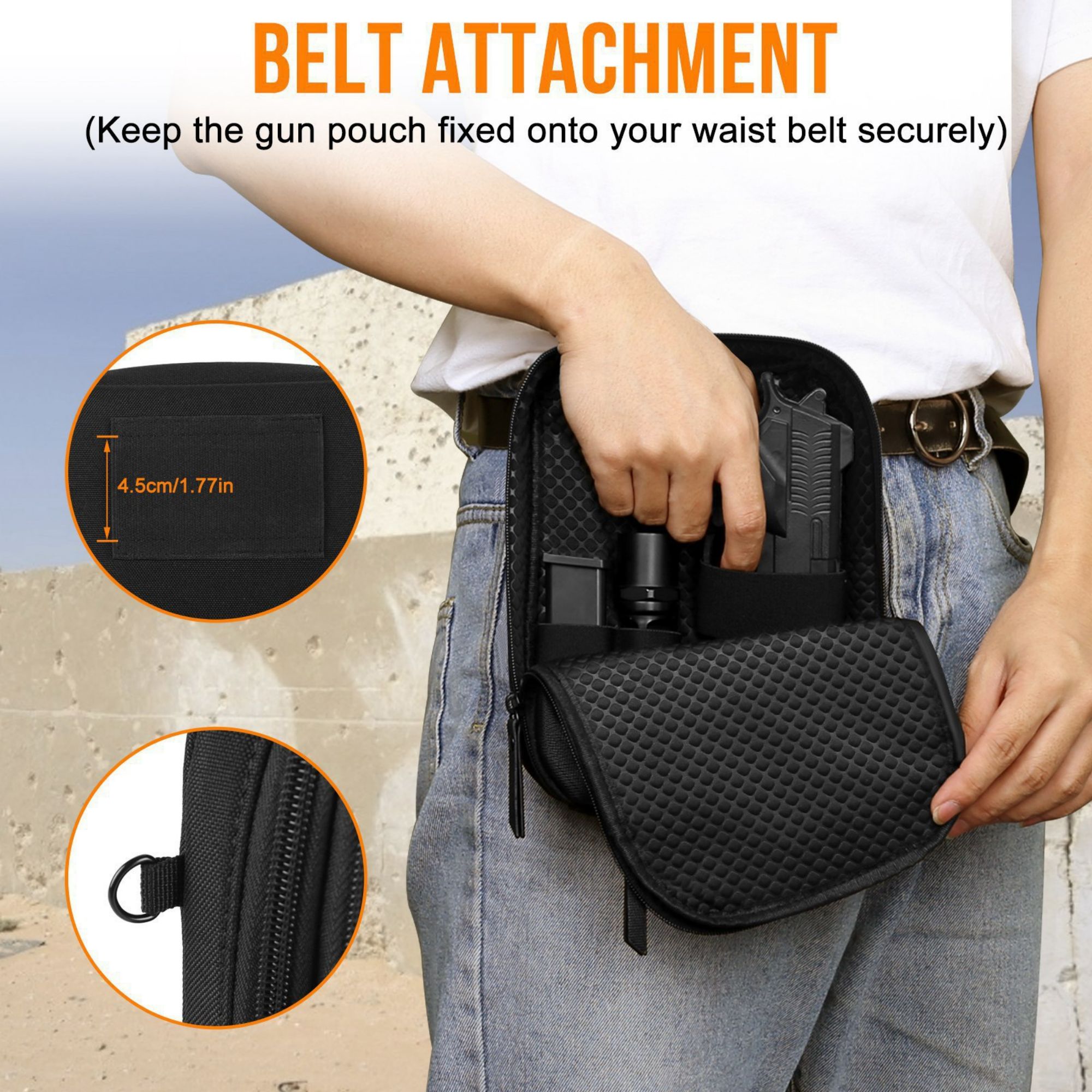 Soft Pistol Fanny Pack 3