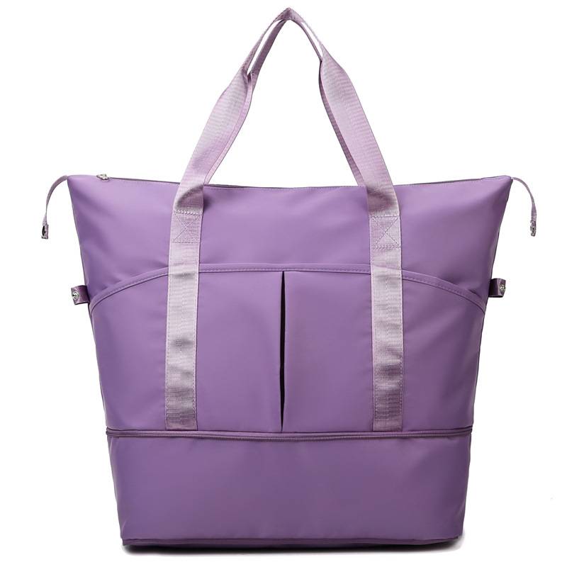Nylon Dry Wet Separation Sports Foldable Duffel Bag 6