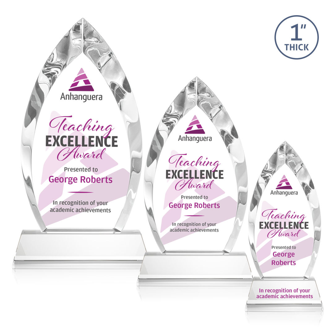 Marinello VividPrint™ Award on Base - Clear