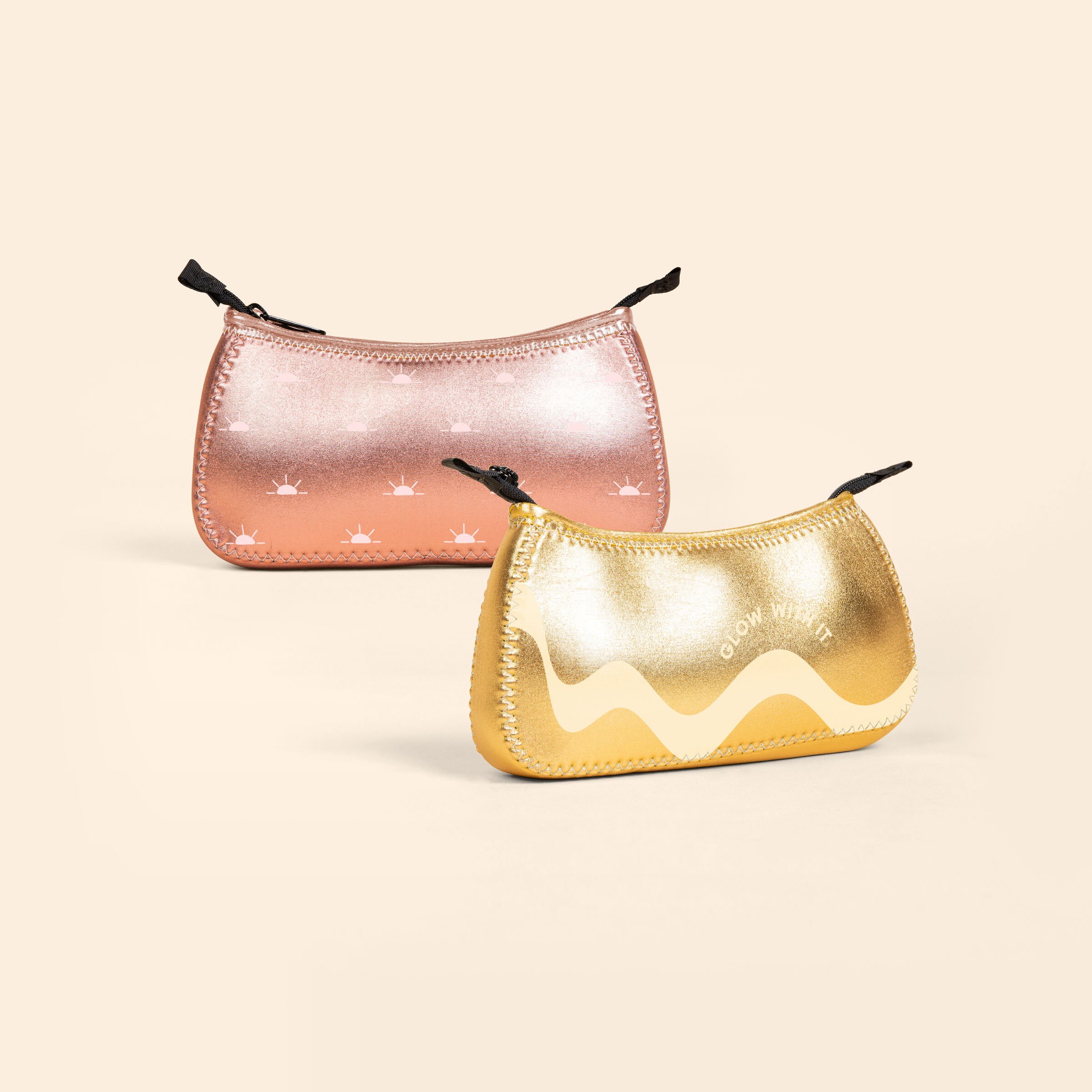 LARGE CANOE - METALLIC NEOPRENE