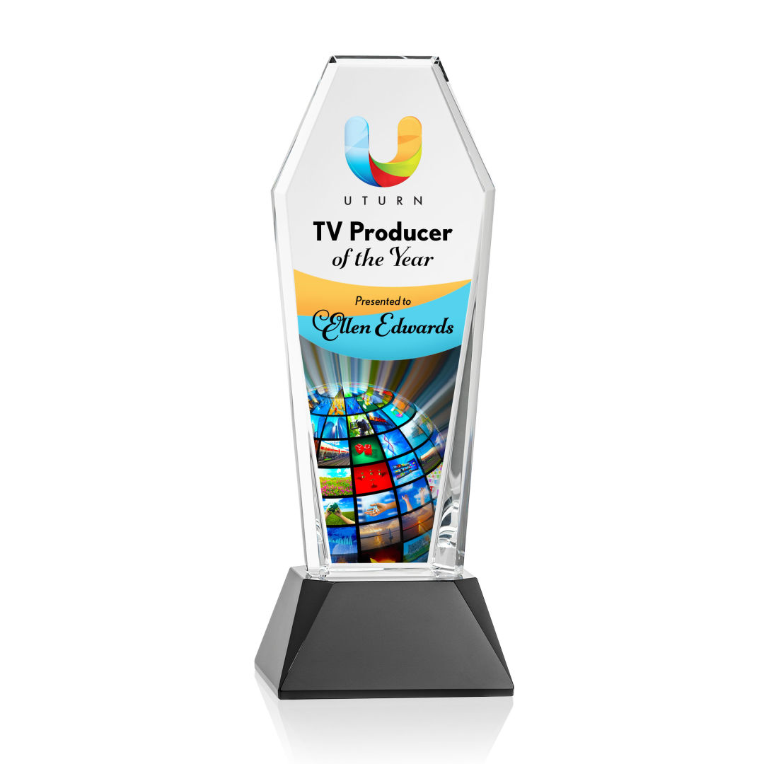 Romford VividPrint™ Award on Base - Black 14