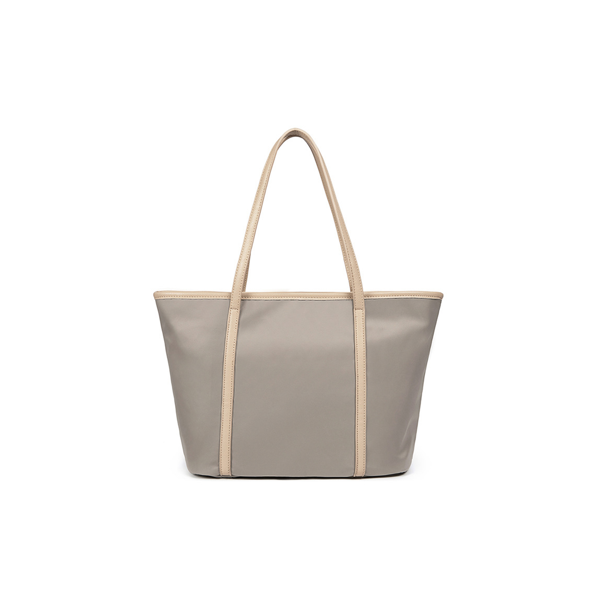Canvas Shoulder Zip Tote 15" x 10.6" x 4.7" 4