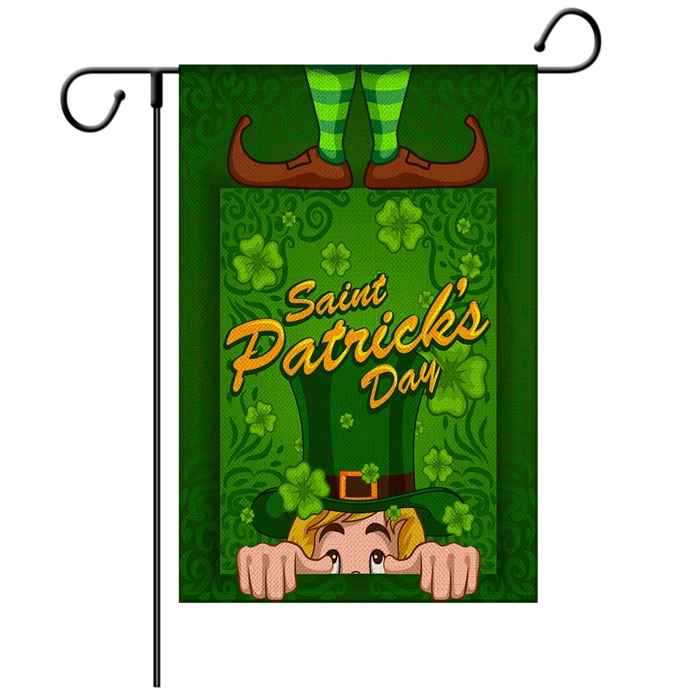 Happy St Patricks Day House Garden Flags 8