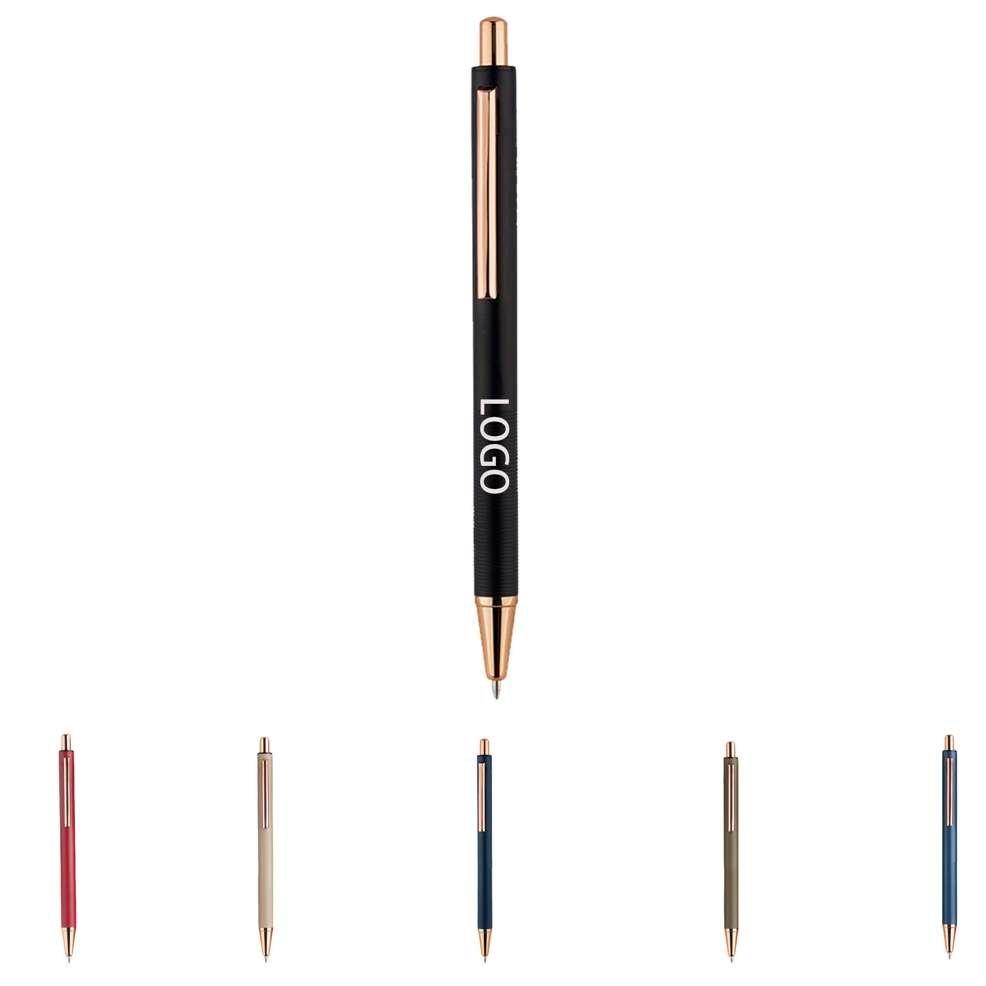 Retractable Metal Business Ballpoint Pen 3