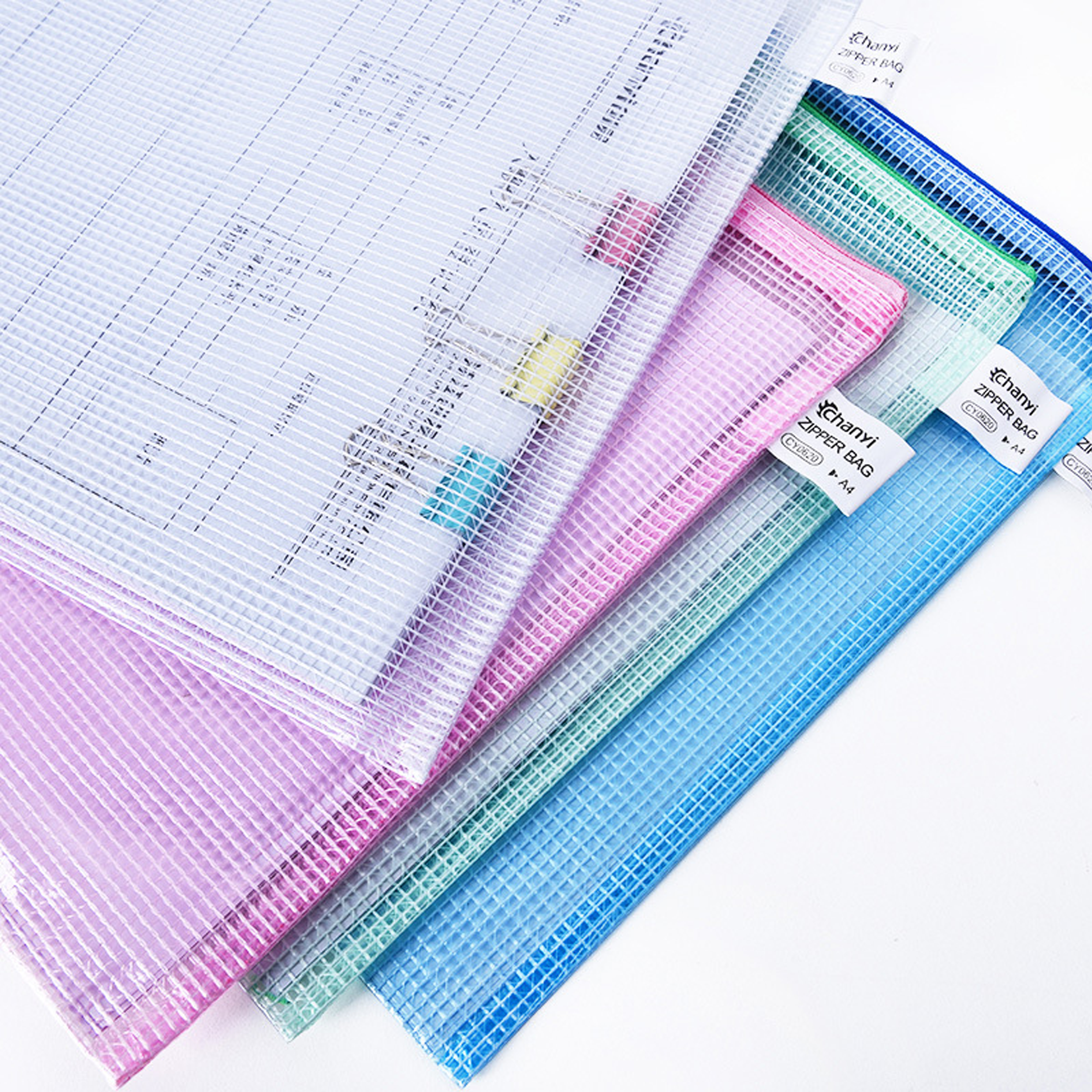 Sliding Zipper Waterproof Folder 3