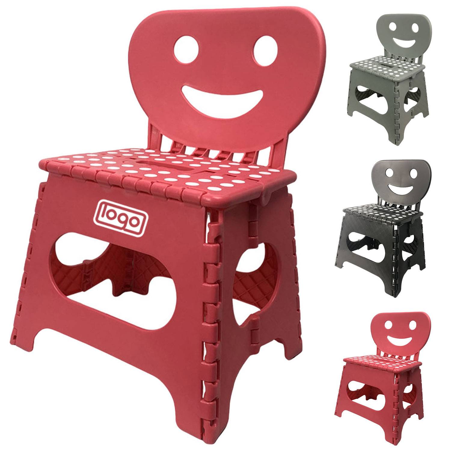 Kids' Foldable Backrest Chair – Lightweight & Space-Saving
