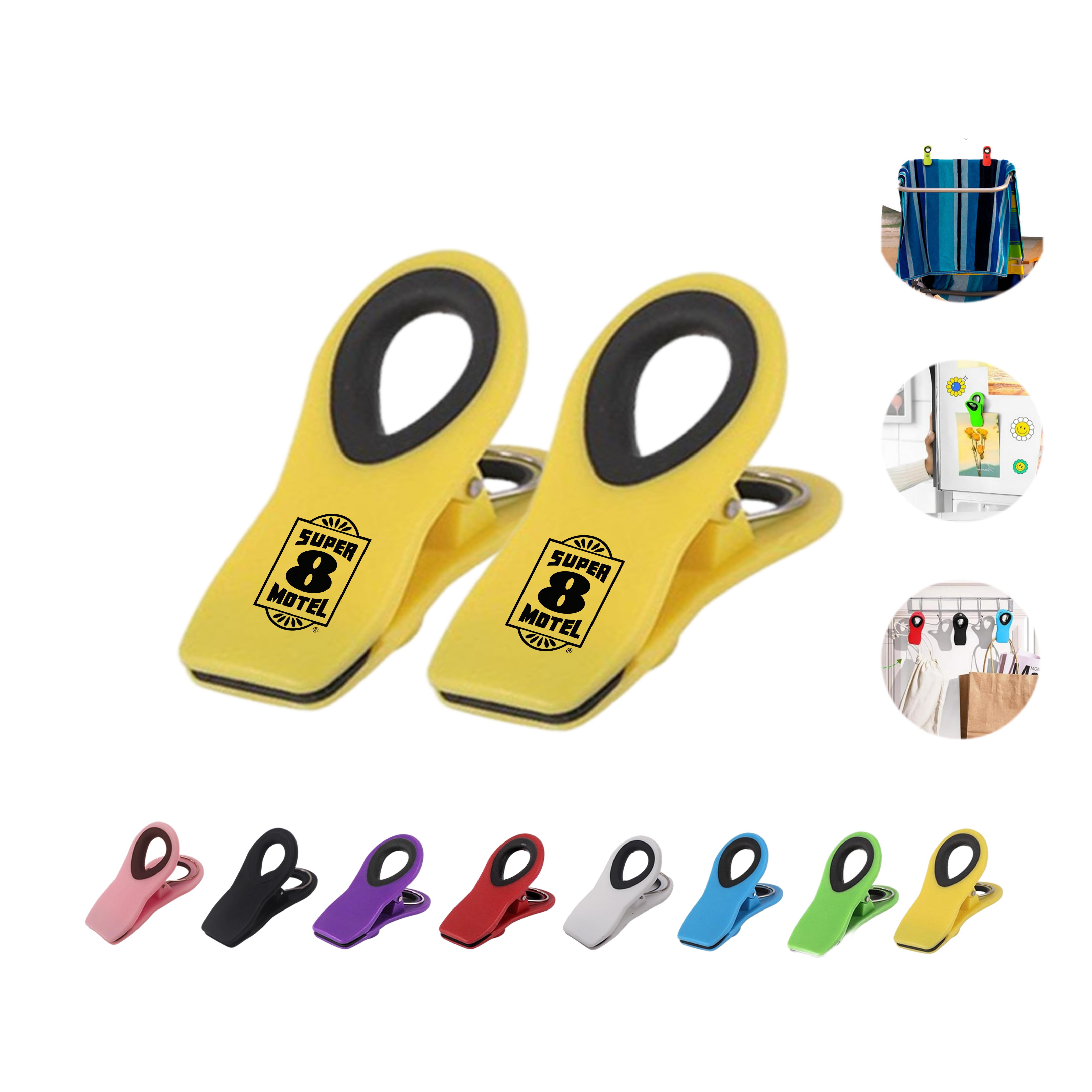 Magnetic Towel Chair Clip 2pcs Set 2