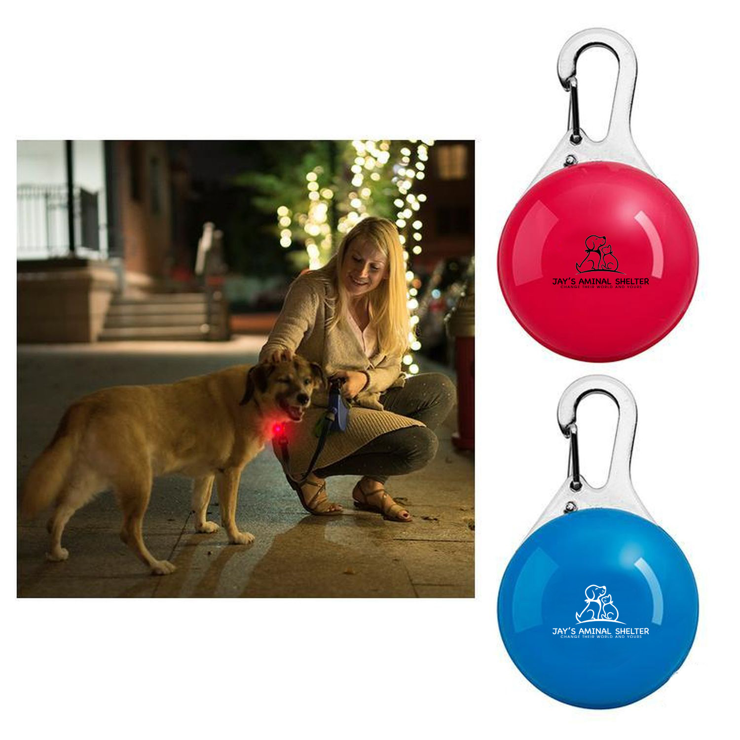 LED Clip On Pet Safety Light 10