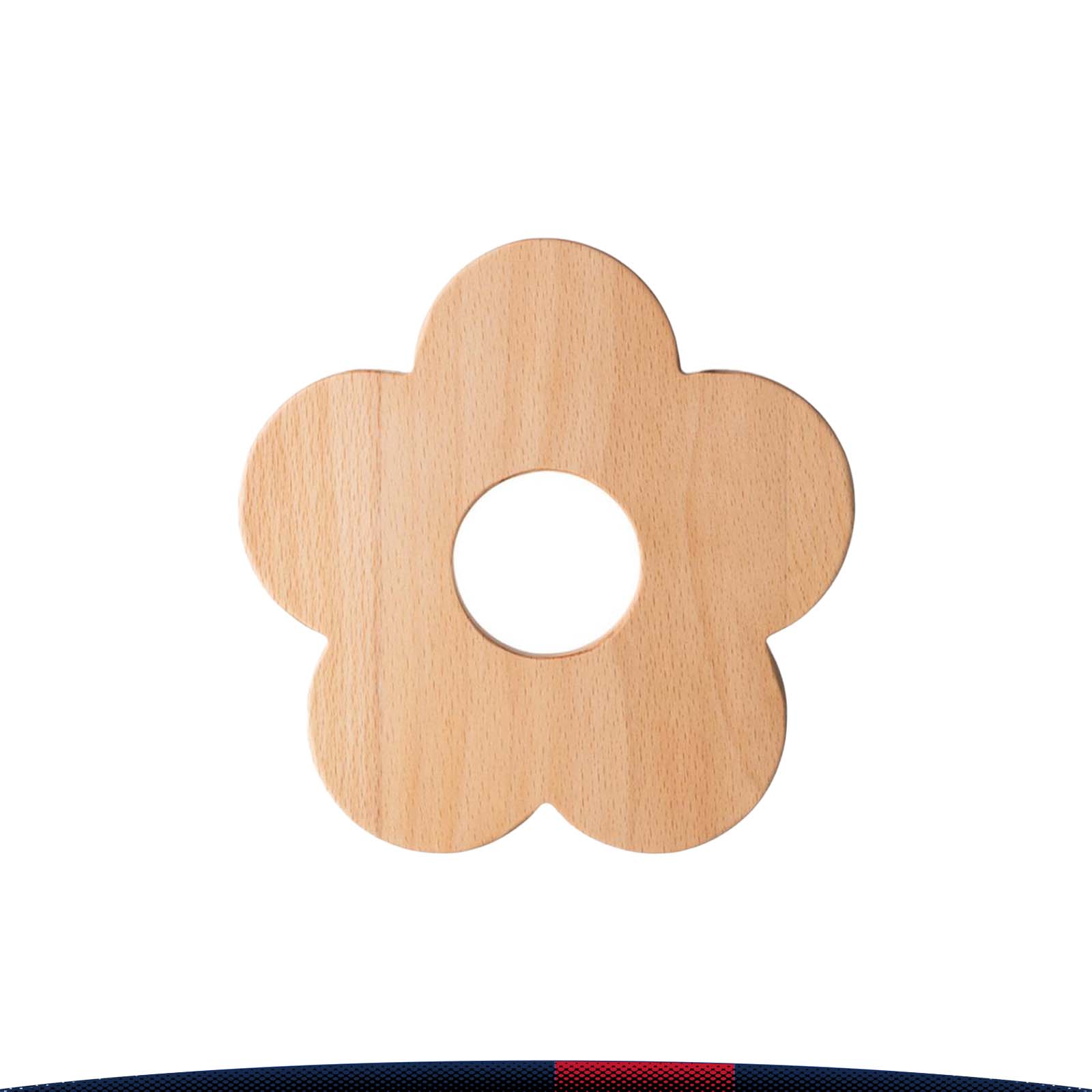 Plum Flower Shaped Wood Coaster 1