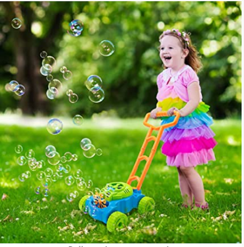 s Bubble Blower Machine Lawn Games 3