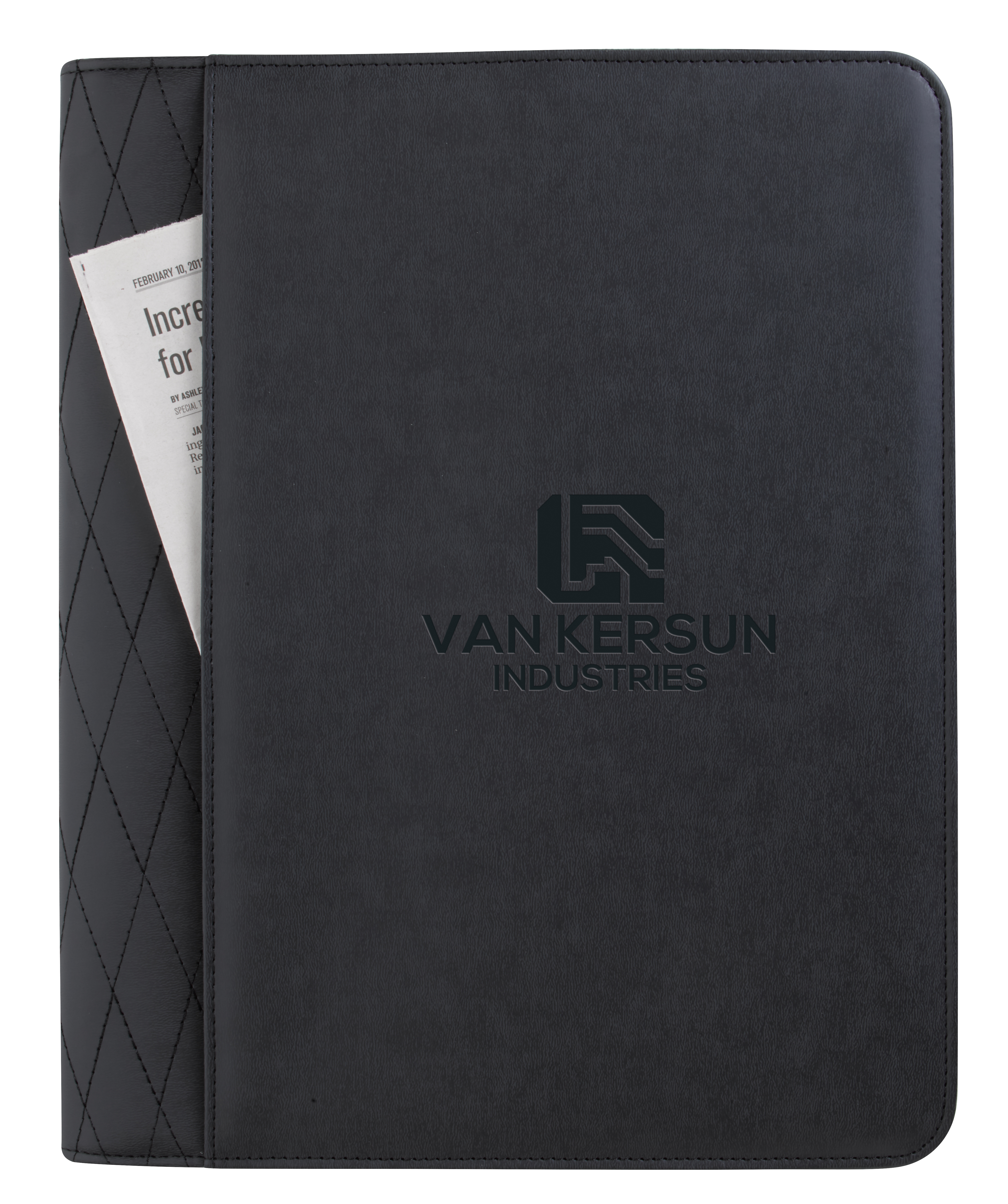 Stitch Zippered Padfolio 9
