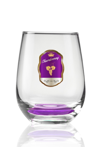 15.25 oz. Libbey Stemless White Wine Glasses 18