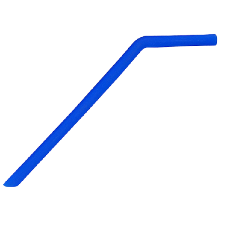 Reusable Silicone Drinking Straw Curved 11