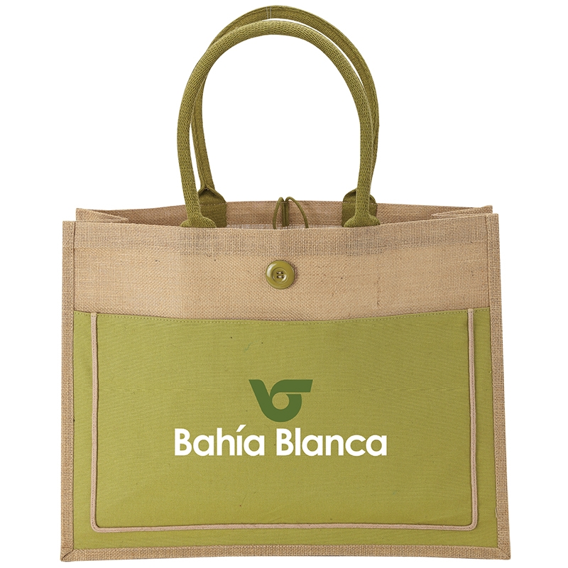 Camden Natural Jute Tote 12