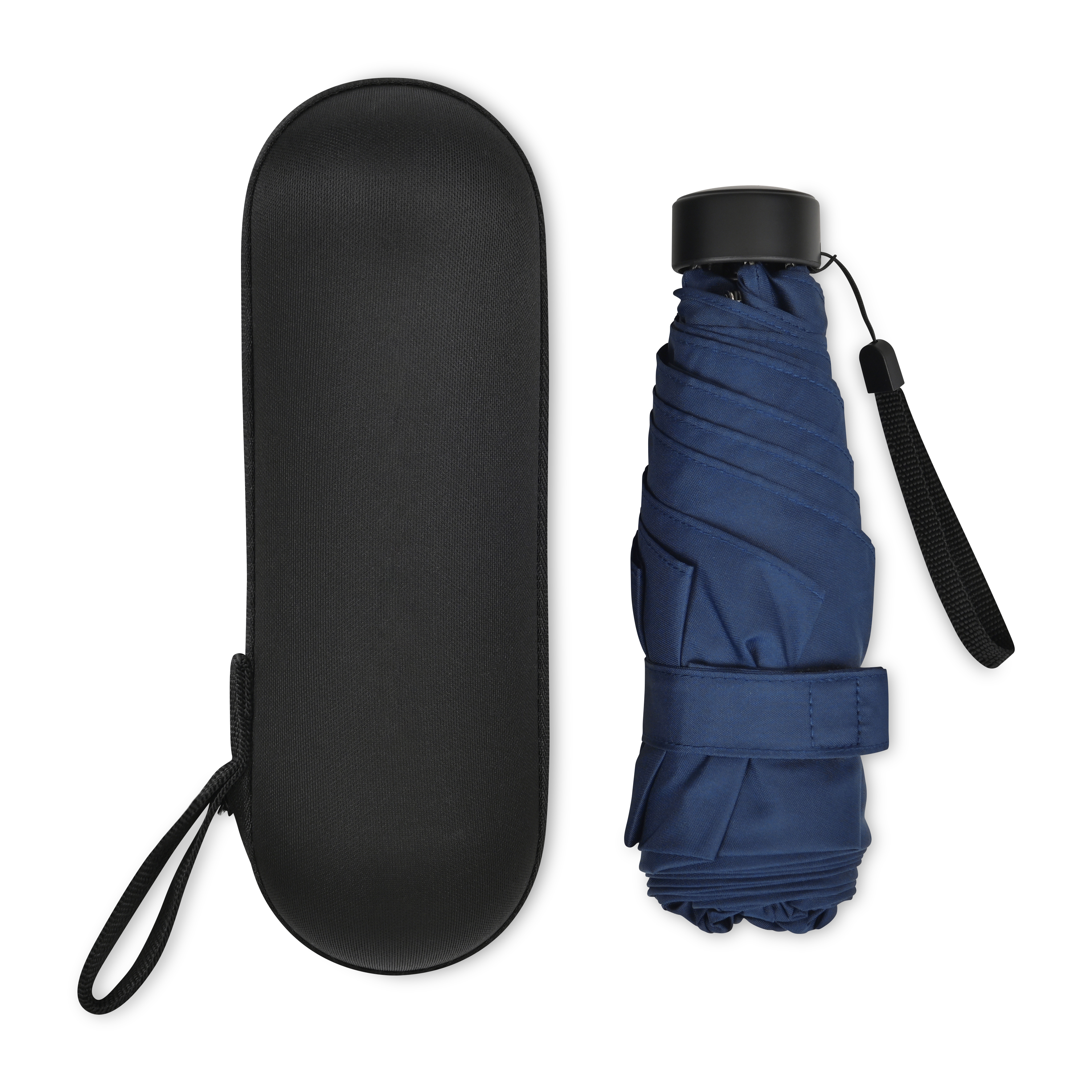 Elements 39" Recycled rPET Manual Mini Folding Umbrella 13