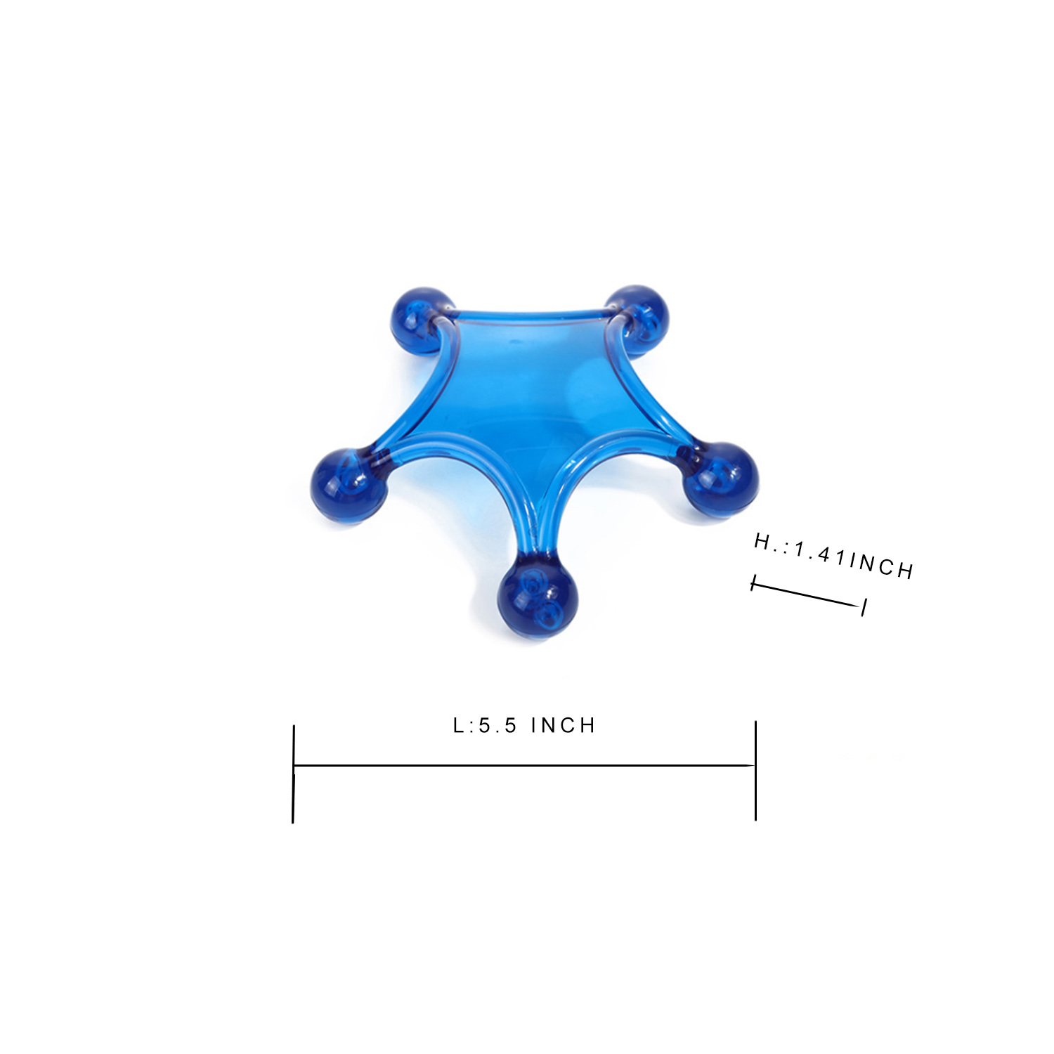 Customized all colors Star Shape Massager 4