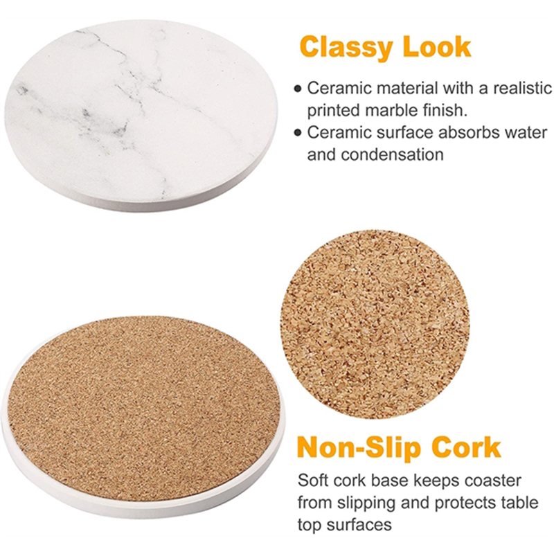 Round Absorbent Coaster 1