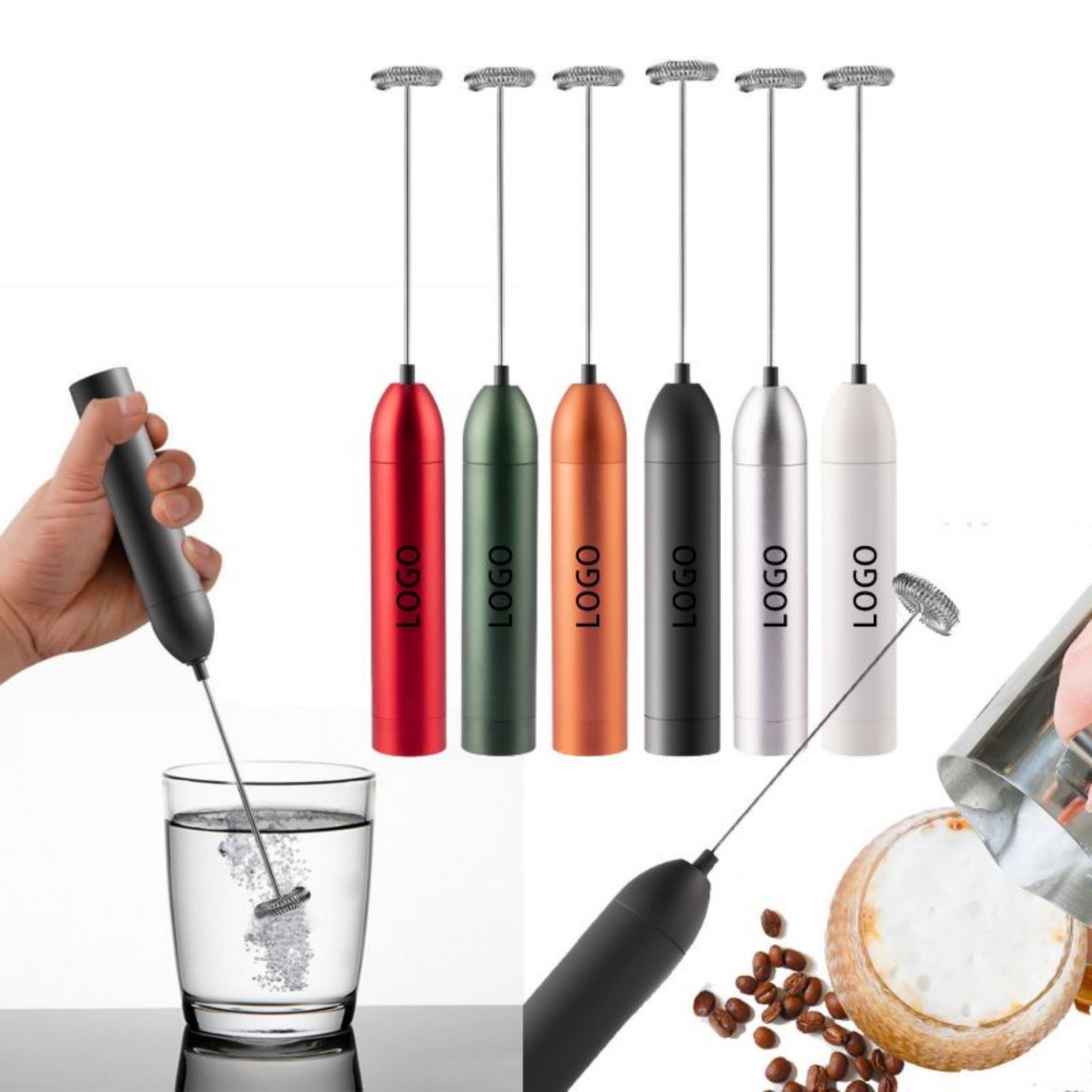 Electric Aluminum Alloy Egg Beater 2