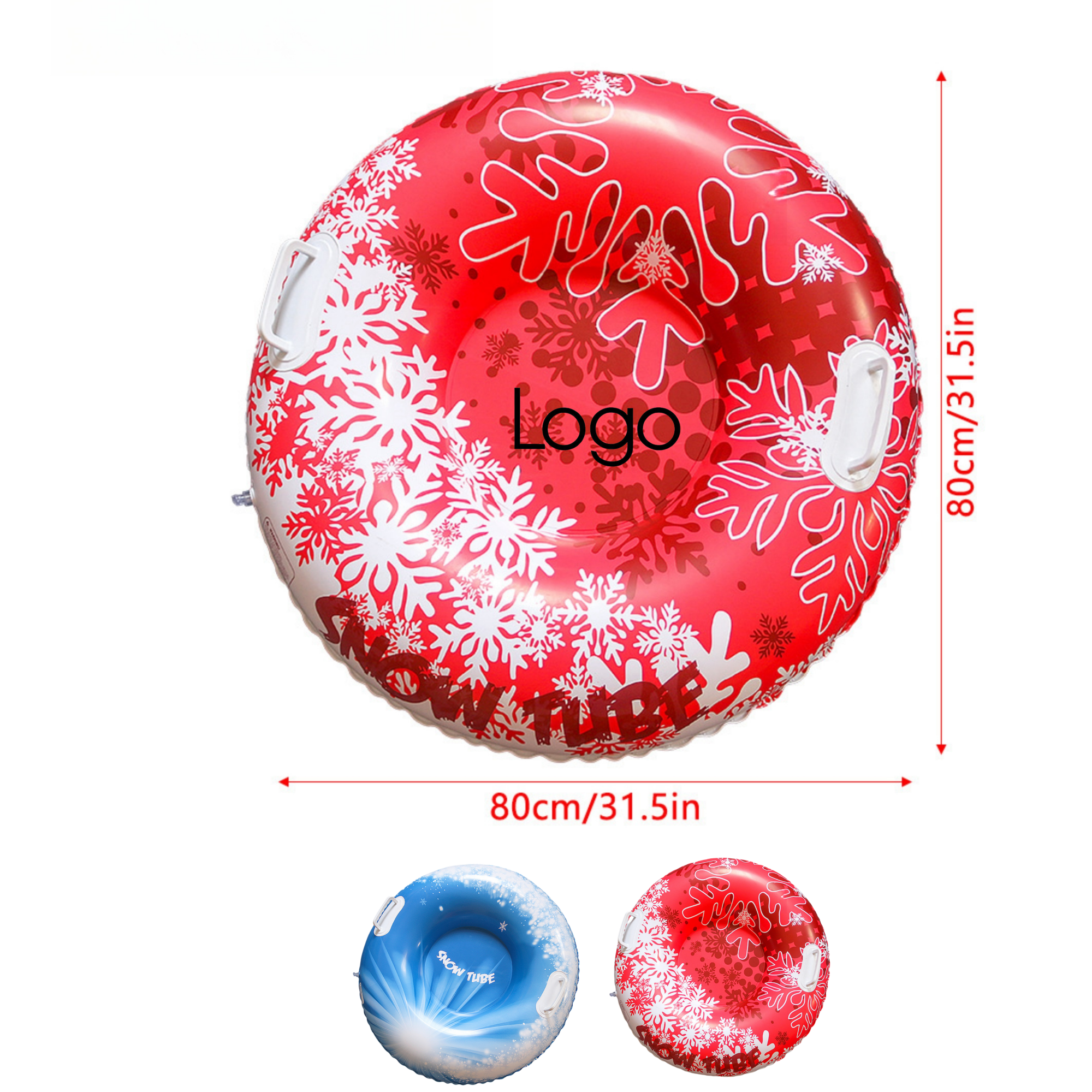 Inflatable PVC Snow Tube 2