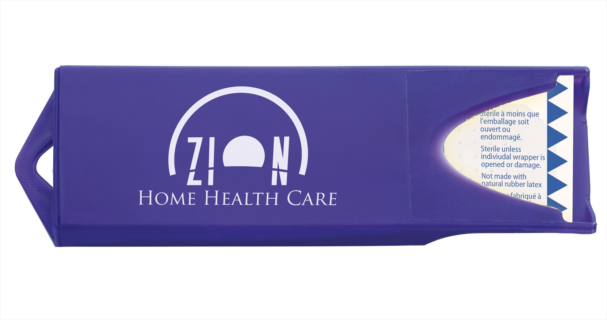 Good Value™ Original Colored Dispenser w/Clear Bandages 12