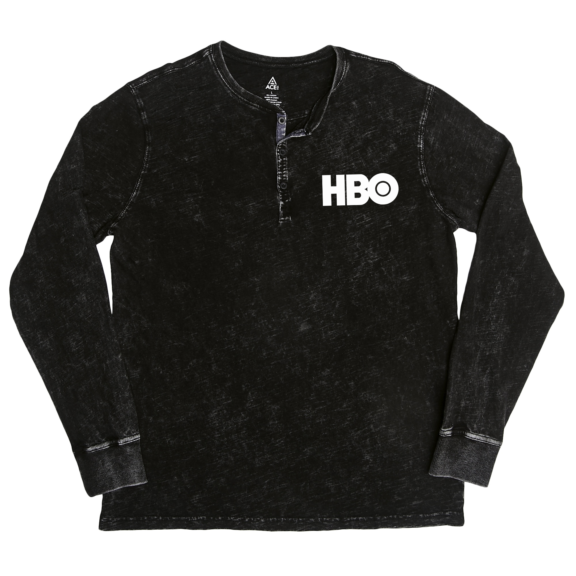 ACE Indigo Henley Shirt 3
