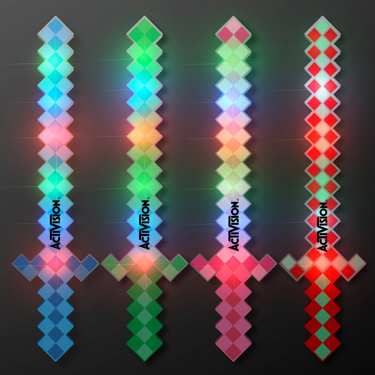 LED 8-Bit Pixel Sword 2