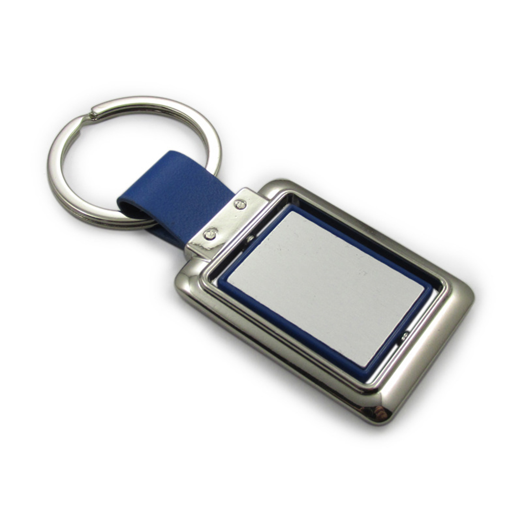 Rectangular Spinning Key Chain 3