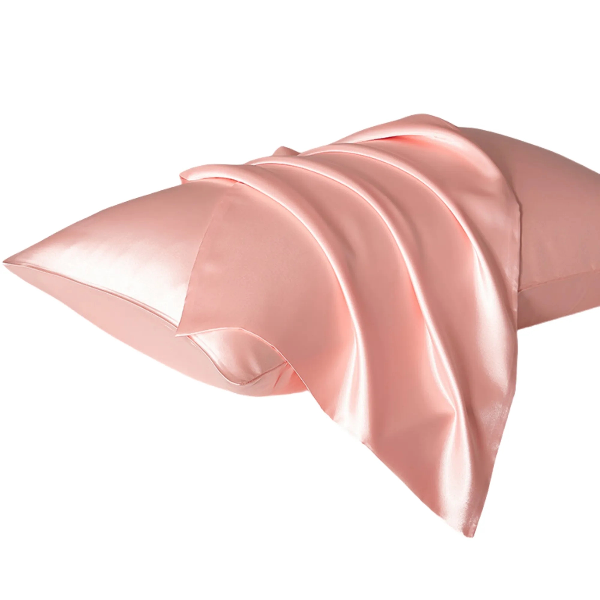 2-Pack Summer Washed Ice Silk Pillowcases 8