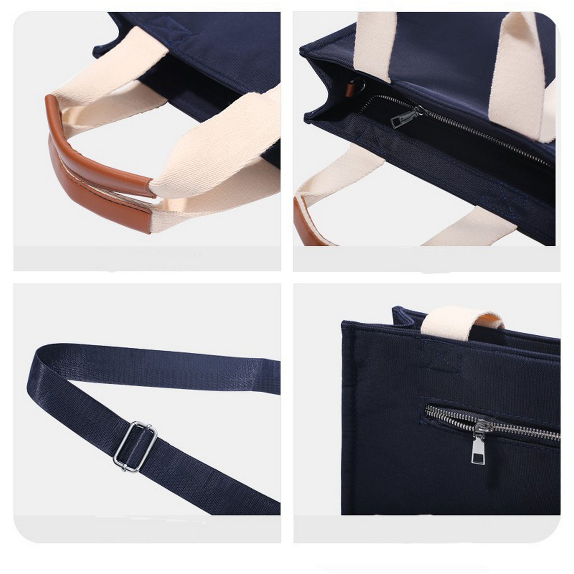 Large-Capacity Thickened Canvas Tote Bag, custom tote bag with logo imprint 4