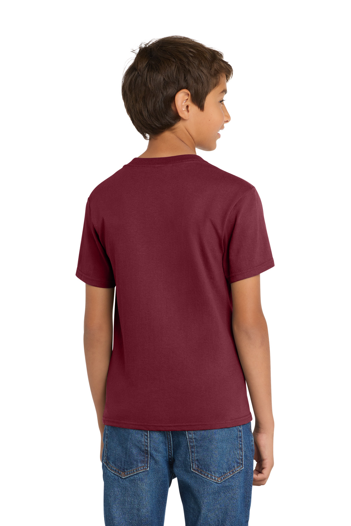 Port & Co Youth Core Cotton Tee. PC54Y 496
