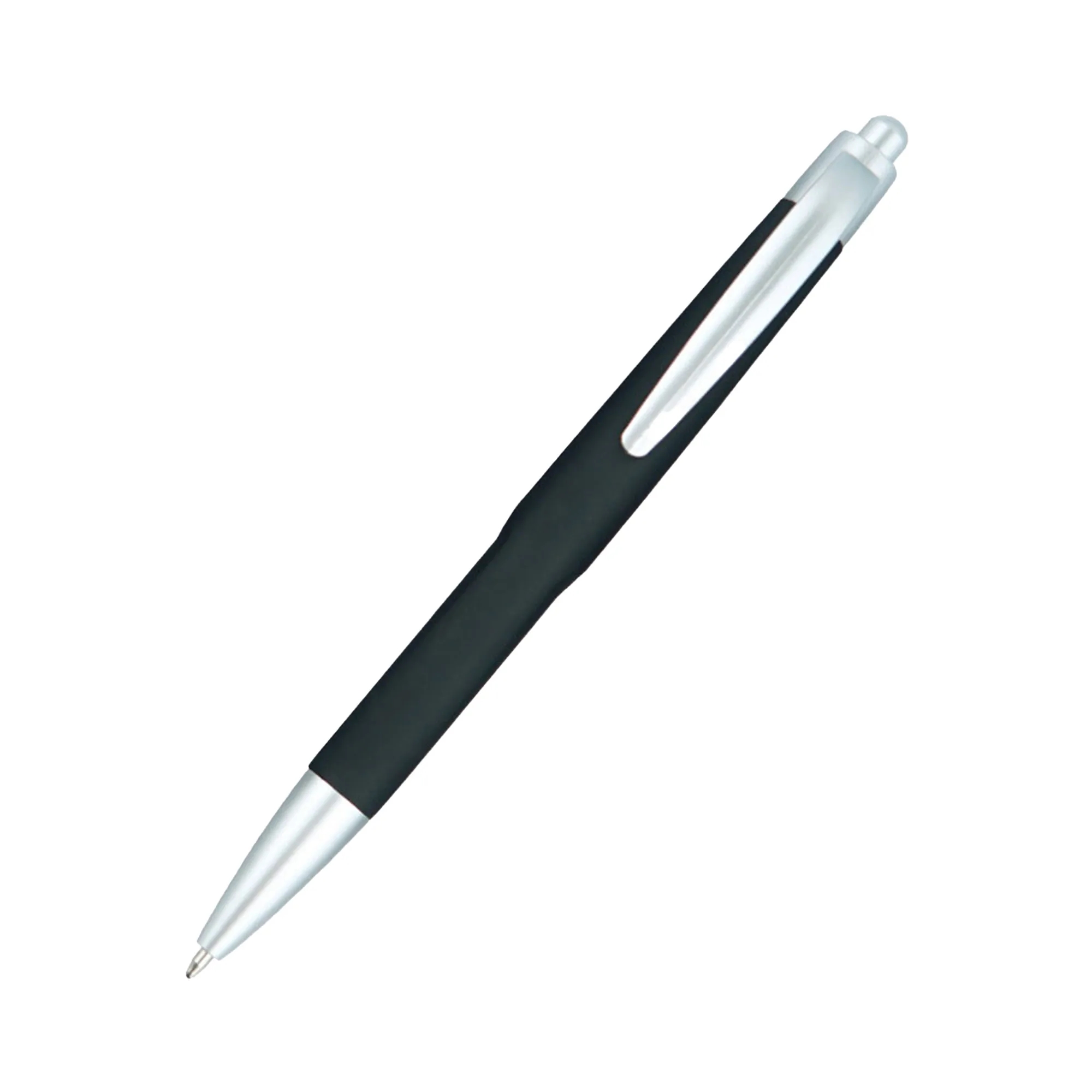 MOQ 10 Ballpoint Pen With Soft Touch Click Metal 12