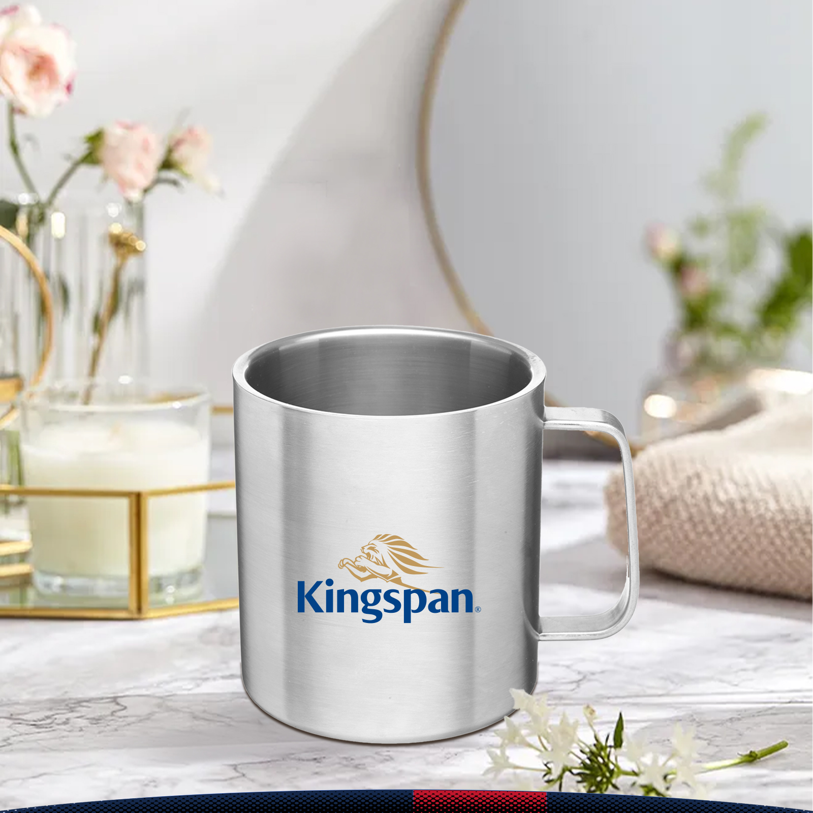 15 oz. Fanco Stainless Steel Mugs 3