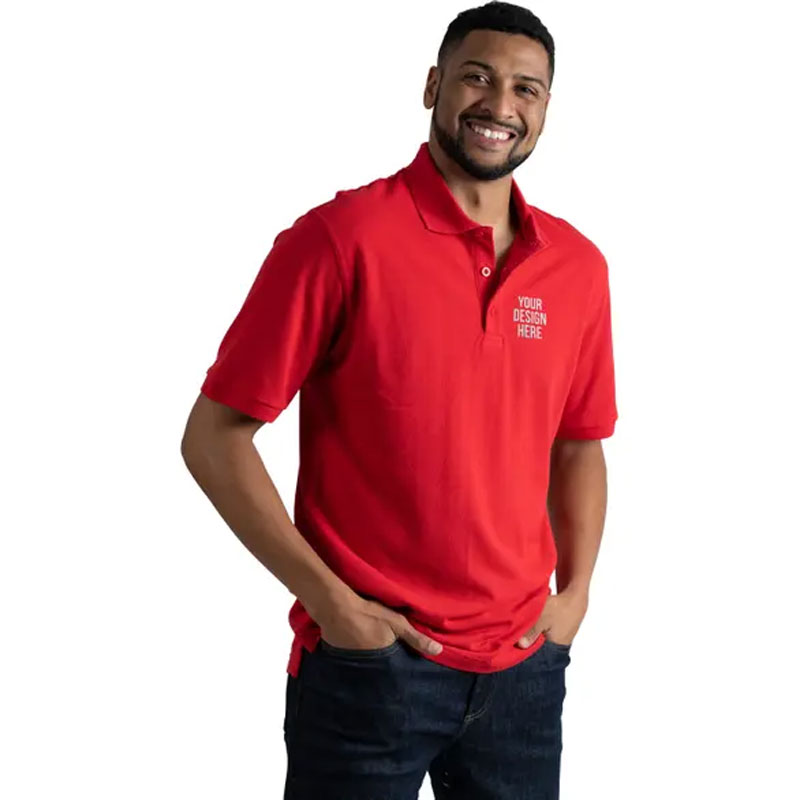 Short Sleeve Solid Golf Polo Shirts 4