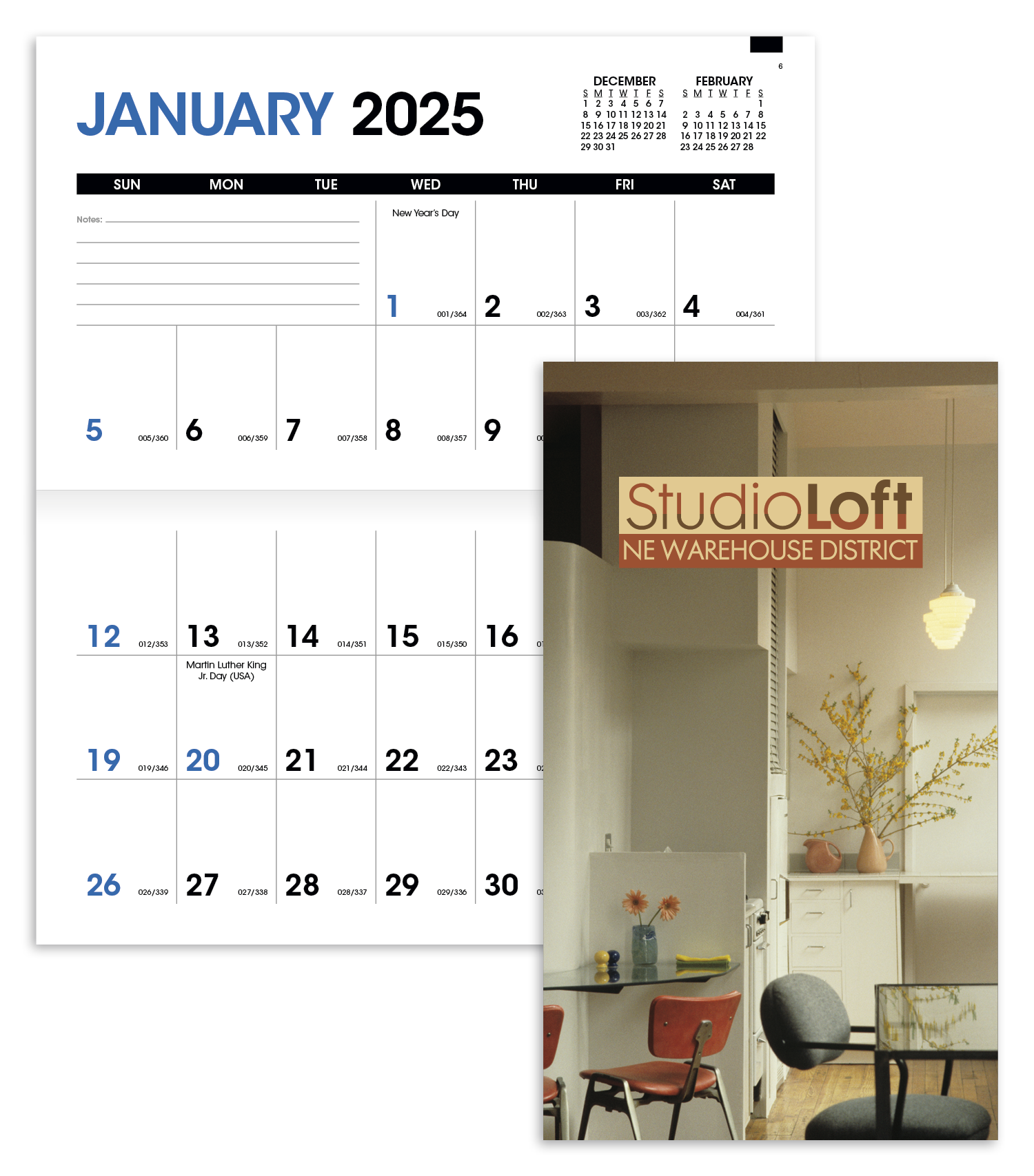 Triumph® Calendars Pocket Planner with Custom Cover 12
