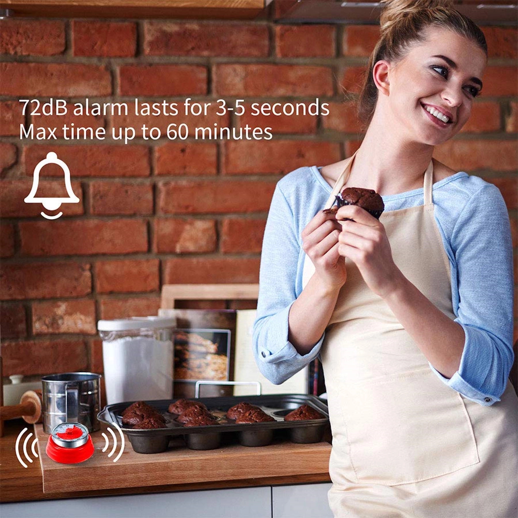 Mechanical Clockwork Kitchen Timer 4