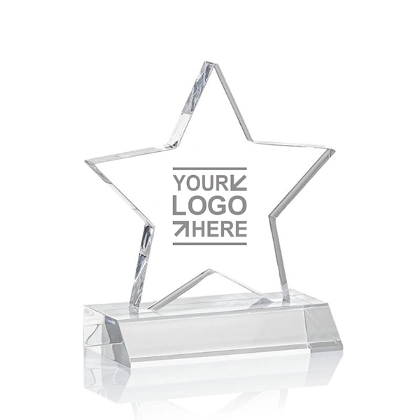 Crystal Star shaped Award 2